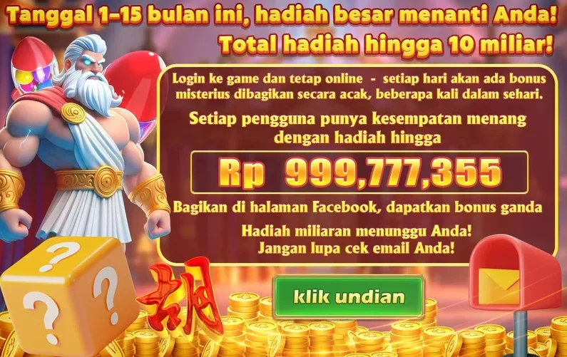 Bonus Misterius Tanggal 1-15